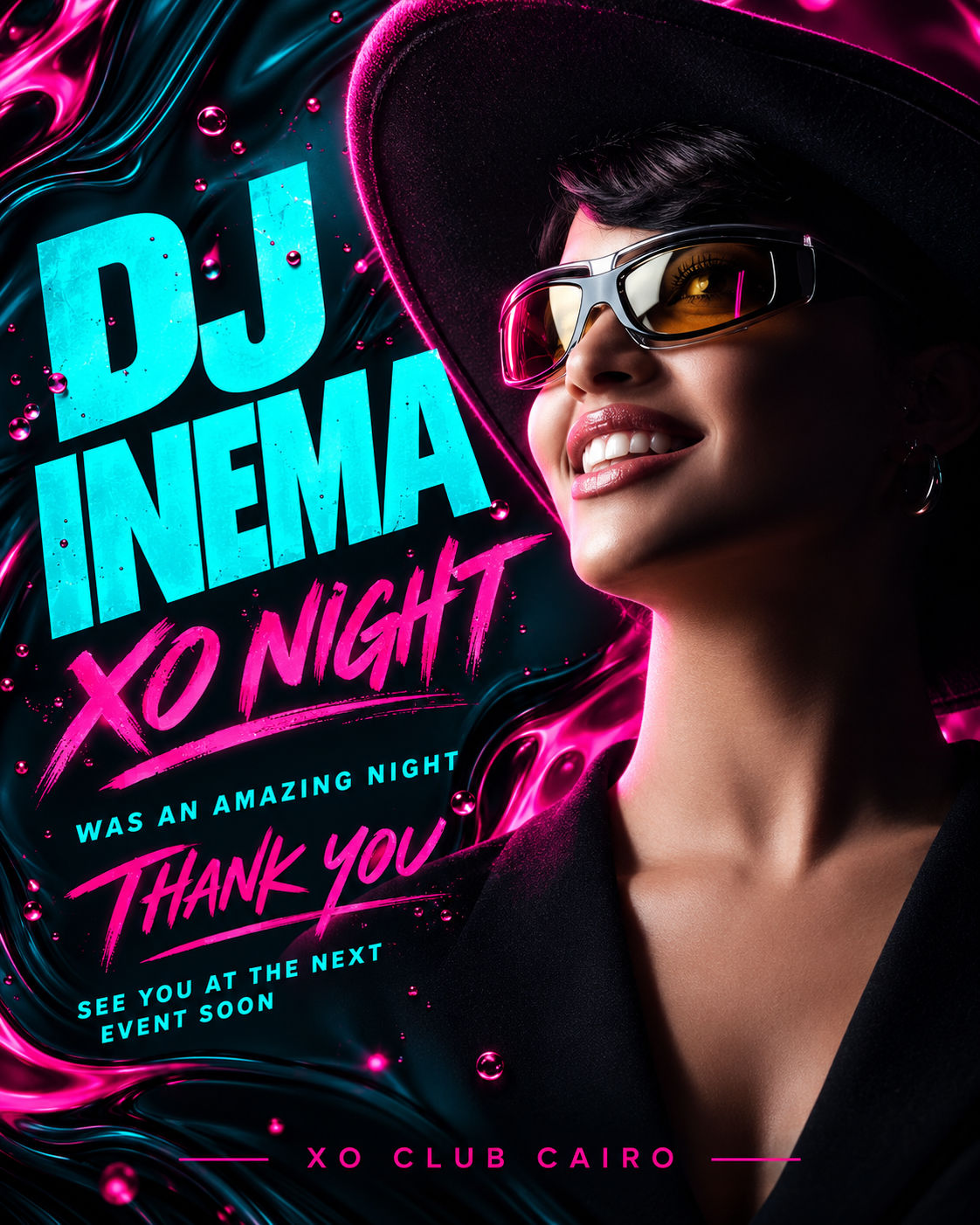 XO Club Dubai poster