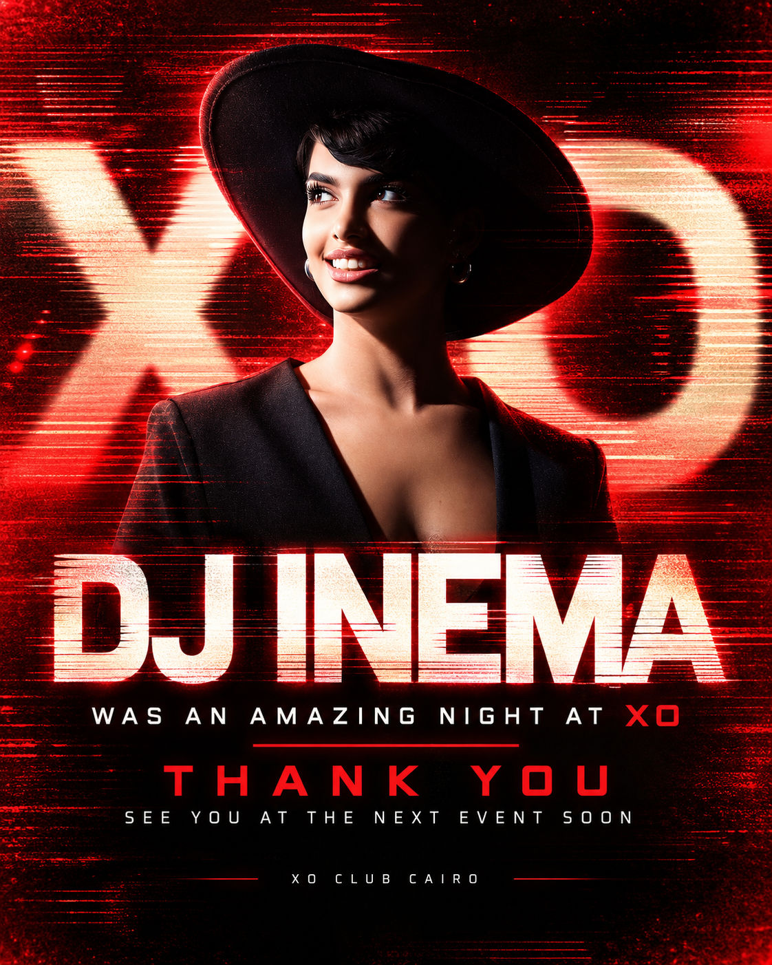 XO Club Dubai poster